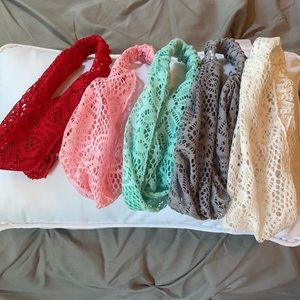 Set of 5 Crochet Headbands
